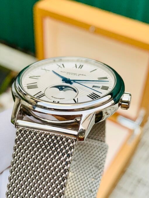 Đồng Hồ Raymond Weil Maestro Moonphase White Dial - 2239M-ST-00659 - Hình ảnh 6
