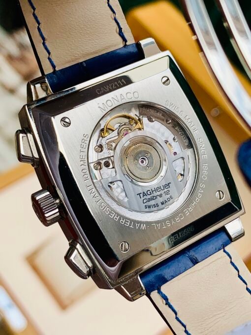 Đồng Hồ Tag Heuer Monaco Calibre 12 - CAW2111.FC6183 - Hình ảnh 6