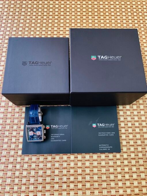 Đồng Hồ Tag Heuer Monaco Calibre 12 - CAW2111.FC6183 - Hình ảnh 8