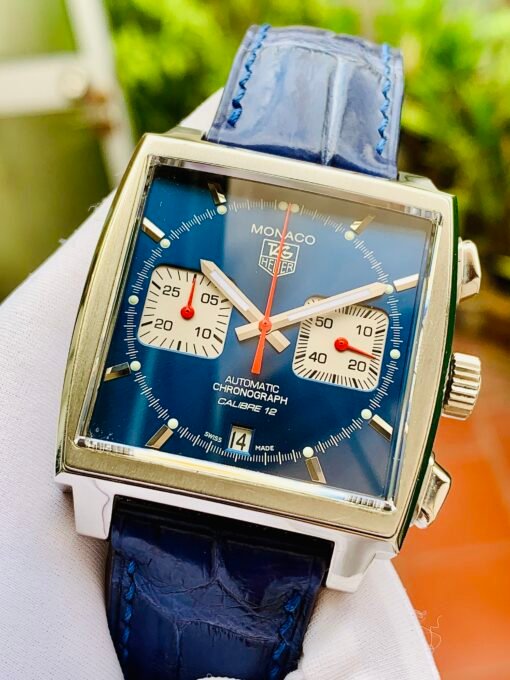Đồng Hồ Tag Heuer Monaco Calibre 12 - CAW2111.FC6183 - Hình ảnh 3