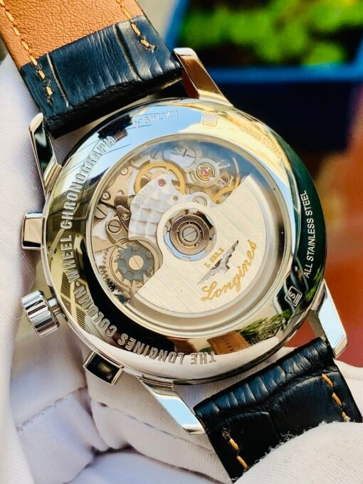 Đồng Hồ Longines Heritage Chronograph White Dial - L2.749.4.72.2 - Hình ảnh 6