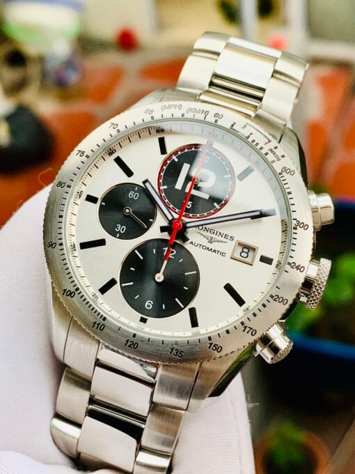 Đồng Hồ Longines GrandVitesse Tachymeter White Dial - L3.636.4.70.6 - Hình ảnh 3