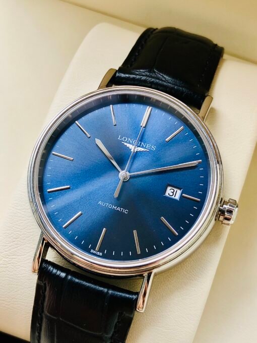 Đồng Hồ Longines Presence Indexes Blue Dial - L4.922.4.92.2 - Hình ảnh 4