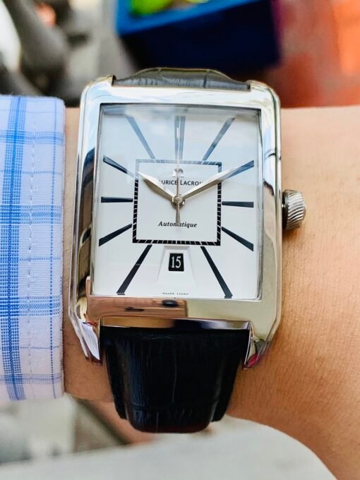 Đồng Hồ Maurice Lacroix Pontos Rectangular - PT6127-SS001-130 - Hình ảnh 4