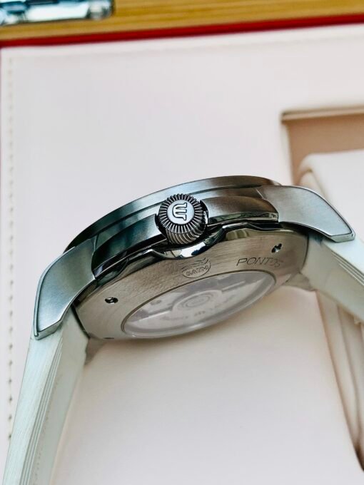 Đồng Hồ Maurice Lacroix Pontos Chronograph Mop White Dial - PT6188-SS001-132 - Hình ảnh 5