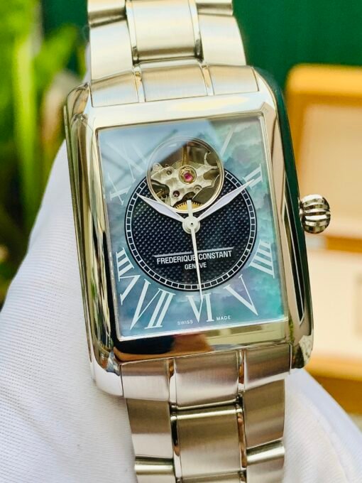 Đồng Hồ Frederique Constant Carrée Heart Beat Mop Dial - FC-310MPN4S36B