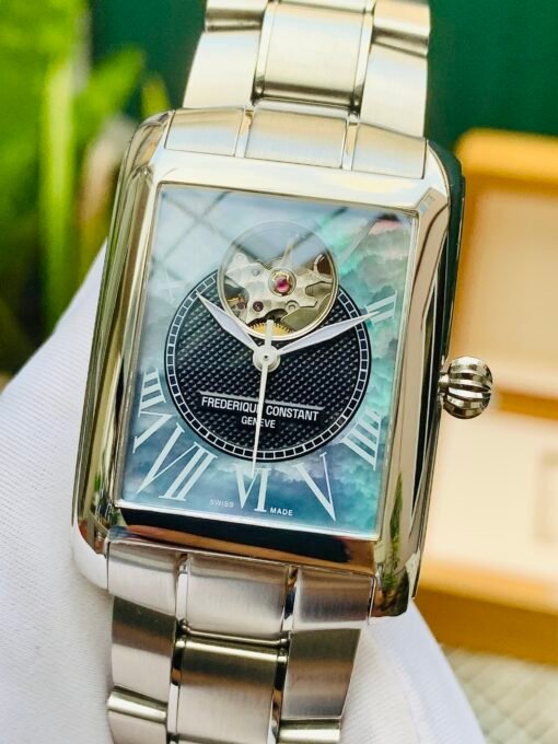 Đồng Hồ Frederique Constant Carrée Heart Beat Mop Dial - FC-310MPN4S36B - Hình ảnh 3
