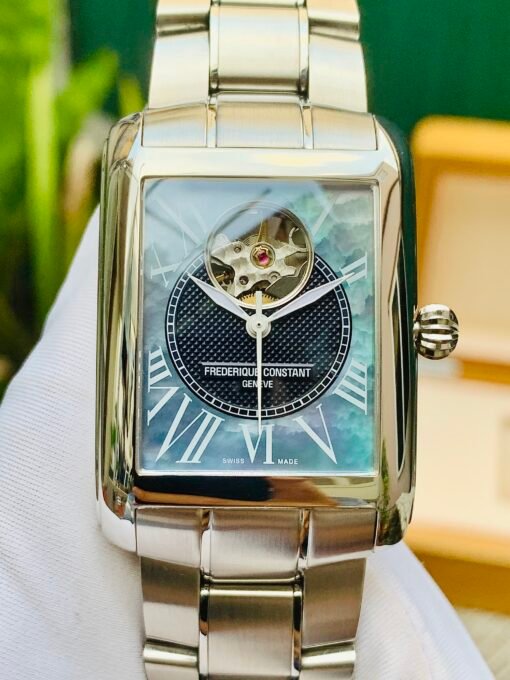 Đồng Hồ Frederique Constant Carrée Heart Beat Mop Dial - FC-310MPN4S36B - Hình ảnh 4
