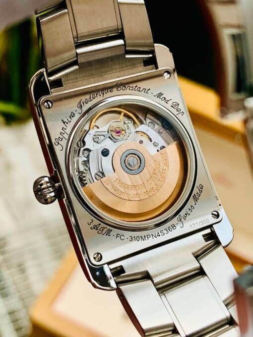 Đồng Hồ Frederique Constant Carrée Heart Beat Mop Dial - FC-310MPN4S36B - Hình ảnh 6