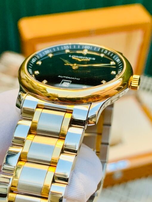 Đồng Hồ Longines Master Collection Date Diamond Black Dial L619.2 - L2.628.5.57.7 - Hình ảnh 6