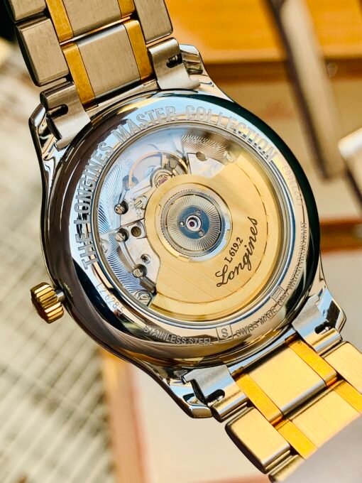 Đồng Hồ Longines Master Collection Date Diamond Black Dial L619.2 - L2.628.5.57.7 - Hình ảnh 7