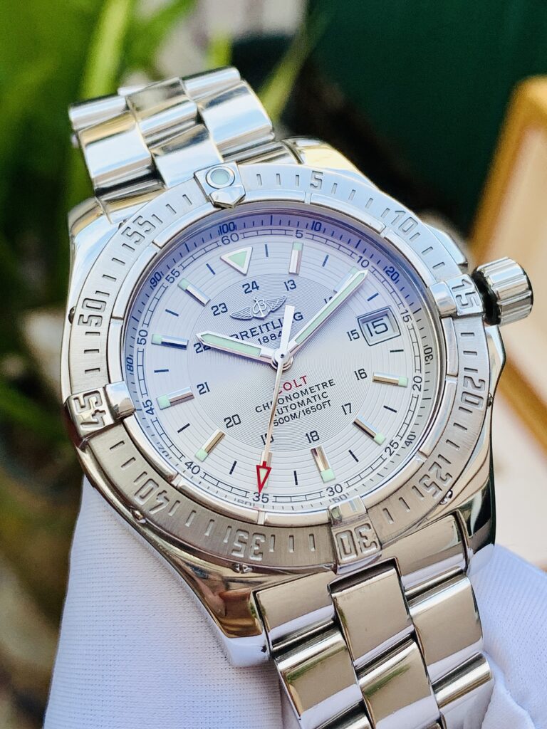 Đồng Hồ Breitling Colt II White Dial - A17380