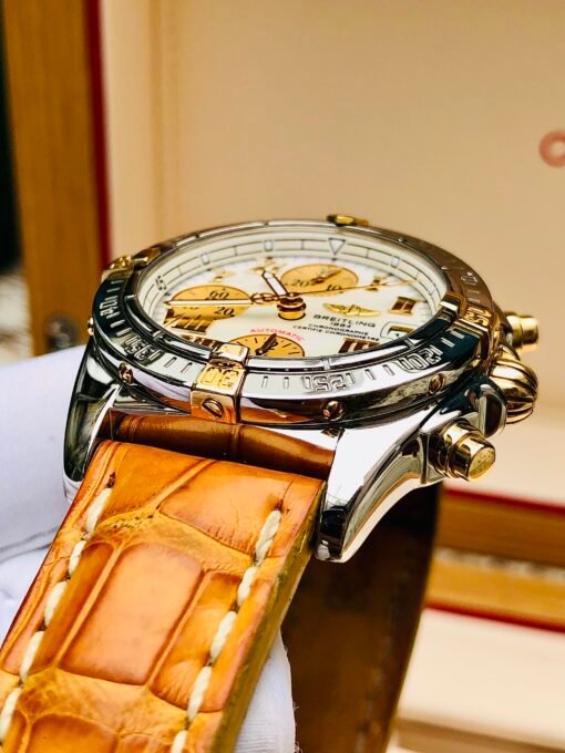 Đồng Hồ Breitling Cockpit Chronograph White Gold MOP Dial - B13358 - Hình ảnh 6