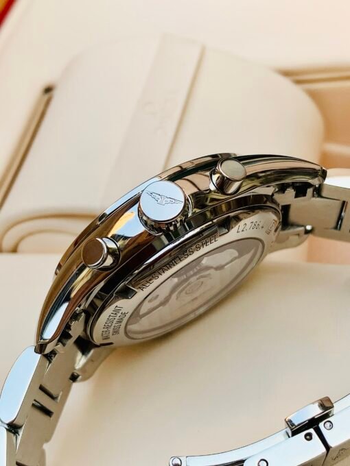 Đồng Hồ Longines Conquest Classic Chronograph Black Dial - L2.786.4.56.6 - Hình ảnh 6