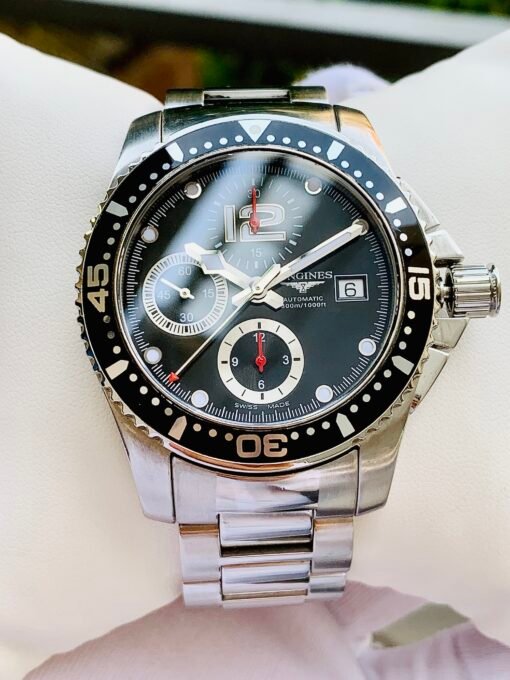 Đồng Hồ Longines HydroConquest Chronograph Black Dial - L3.644.4.56.6