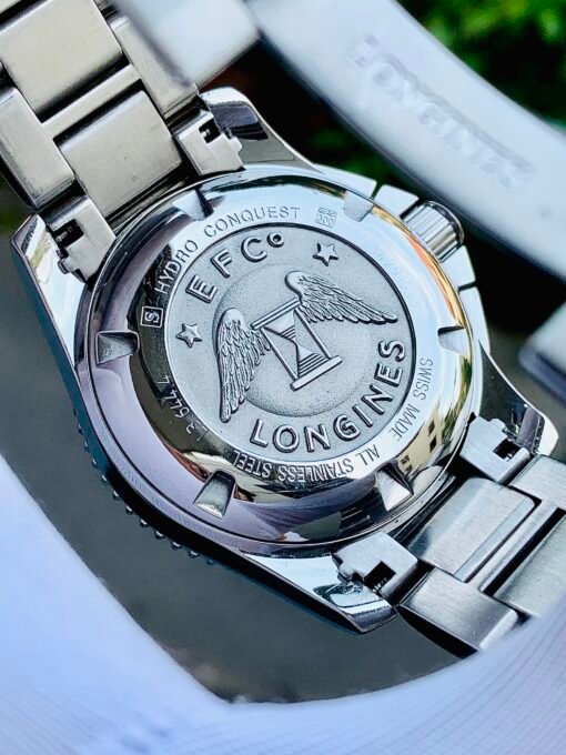 Đồng Hồ Longines HydroConquest Chronograph Black Dial - L3.644.4.56.6 - Hình ảnh 7