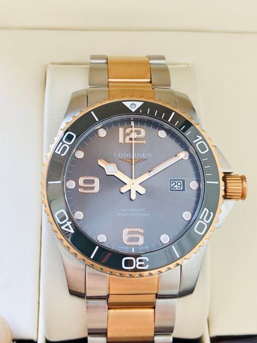 Đồng Hồ Longines Hydro Conquest Ceramic Gray - L3.781.3.78.7 - Hình ảnh 4