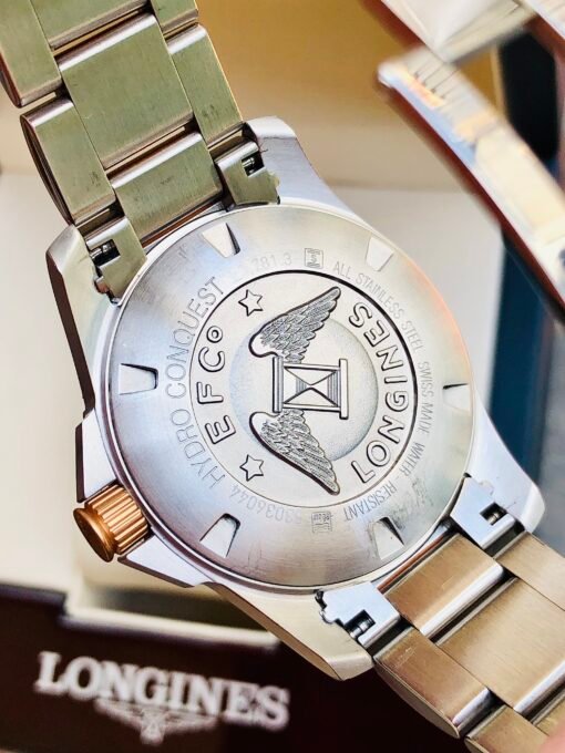 Đồng Hồ Longines Hydro Conquest Ceramic Gray - L3.781.3.78.7 - Hình ảnh 8