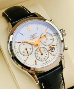 Đồng Hồ Longines Heritage Chronograph White Dial - L2.750.4.76.2