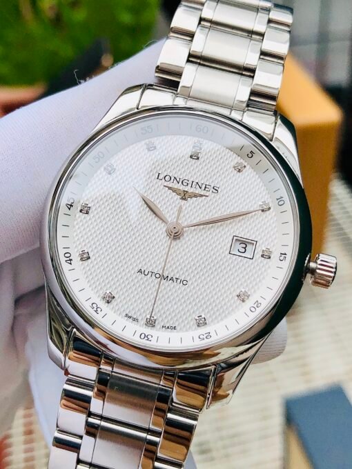 Đồng Hồ Longines Master Collection Date Diamond White Dial - L2.793.4.77.6 - Hình ảnh 4
