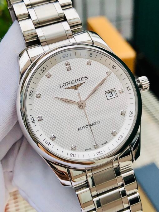 Đồng Hồ Longines Master Collection Date Diamond White Dial - L2.793.4.77.6 - Hình ảnh 2
