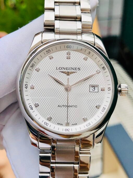 Đồng Hồ Longines Master Collection Date Diamond White Dial - L2.793.4.77.6