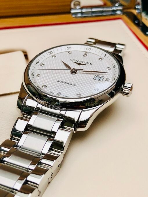 Đồng Hồ Longines Master Collection Date Diamond White Dial - L2.793.4.77.6 - Hình ảnh 6