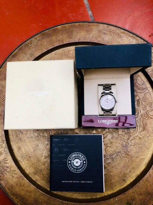 Đồng Hồ Longines Master Collection Date Diamond White Dial - L2.793.4.77.6 - Hình ảnh 9