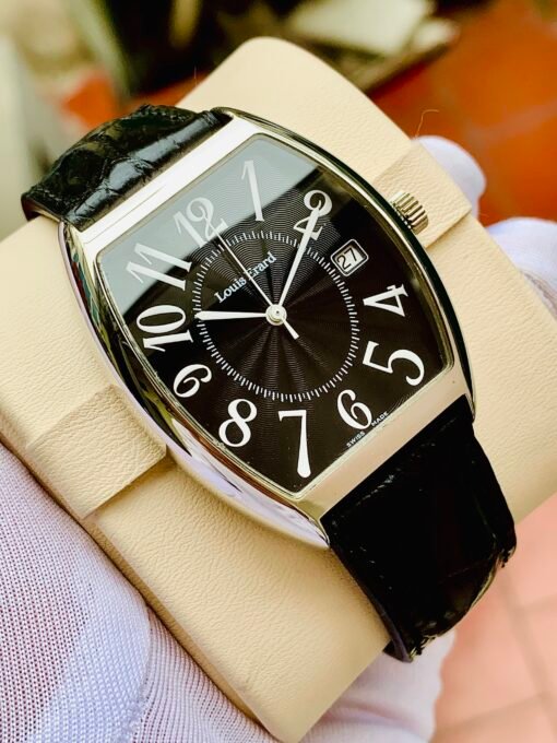Đồng Hồ Louis Erard Tonneau Date Black Dial - 80045 AA02