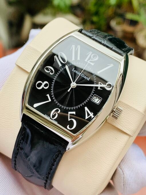 Đồng Hồ Louis Erard Tonneau Date Black Dial - 80045 AA02 - Hình ảnh 3