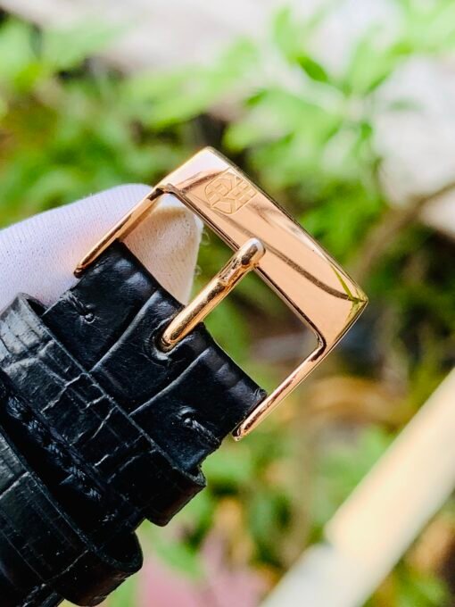 Đồng Hồ Frederique Constant Classic Carrée Heart Beat Rose Gold Black Dial - FC-315BS4C24 - Hình ảnh 7
