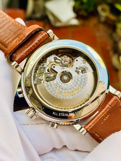 Đồng Hồ Longines Clous de Paris Chronograph - L2.704.4.16.3 - Hình ảnh 8