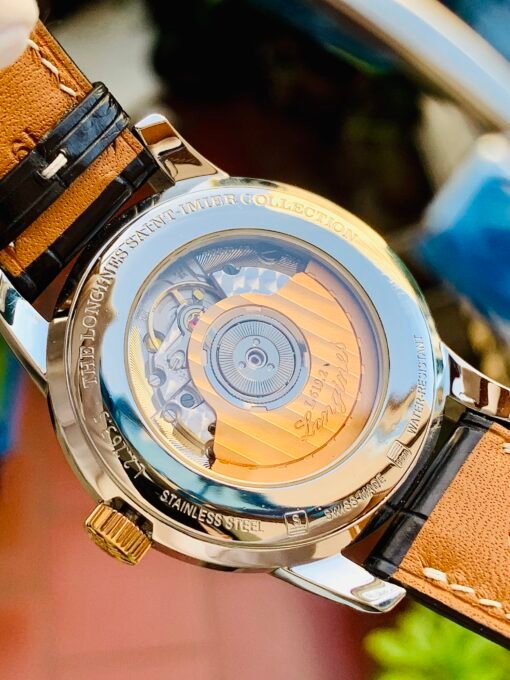 Đồng Hồ Longines Saint-Imier Bezel Rose Gold 18k Black Dial - L2.763.5.52.3 - Hình ảnh 6