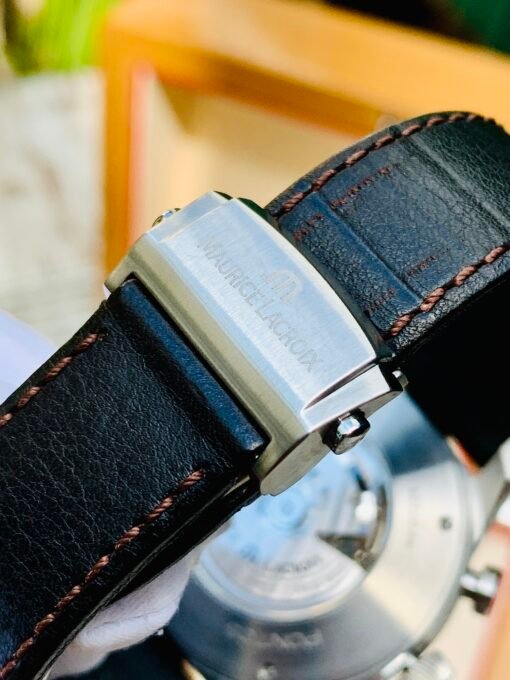 Đồng Hồ Maurice Lacroix Pontos Chronograph Black Dial - PT6288-SS001-330-2 - Hình ảnh 7