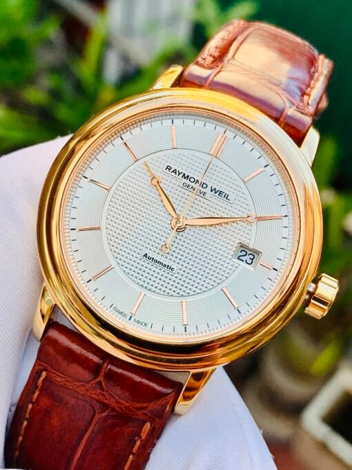 Đồng Hồ Raymond Weil Maestro White Dial Rose Gold - 2837-PC5-65001 - Hình ảnh 4