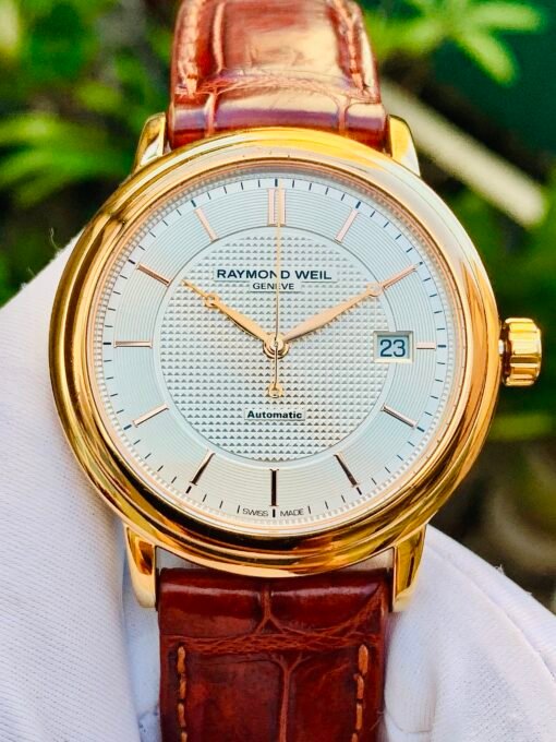 Đồng Hồ Raymond Weil Maestro White Dial Rose Gold - 2837-PC5-65001