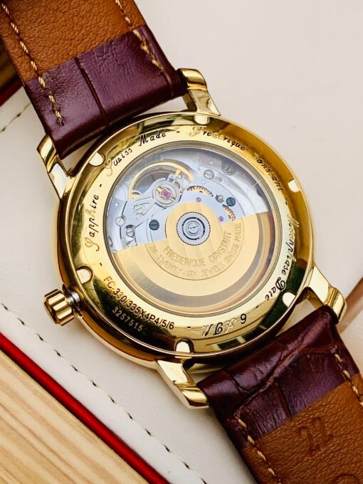 Đồng Hồ Frederique Constant Classics Heart Beat Moonphase Gold - FC-335MC4P5 - Hình ảnh 6