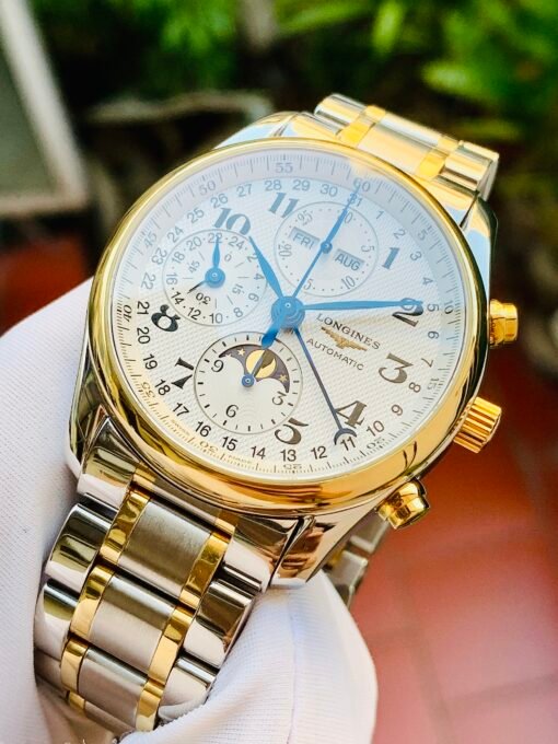 Đồng Hồ Longines Master Collection Compilation White Dial Demi Gold - L2.673.5.78.7 - Hình ảnh 4