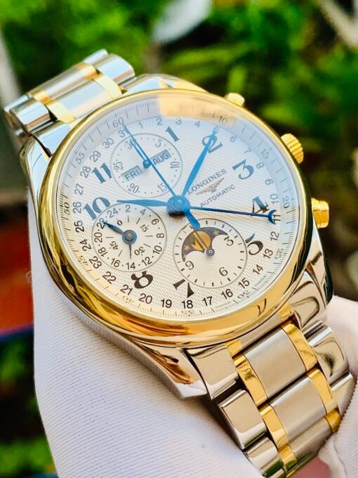 Đồng Hồ Longines Master Collection Compilation White Dial Demi Gold - L2.673.5.78.7 - Hình ảnh 2