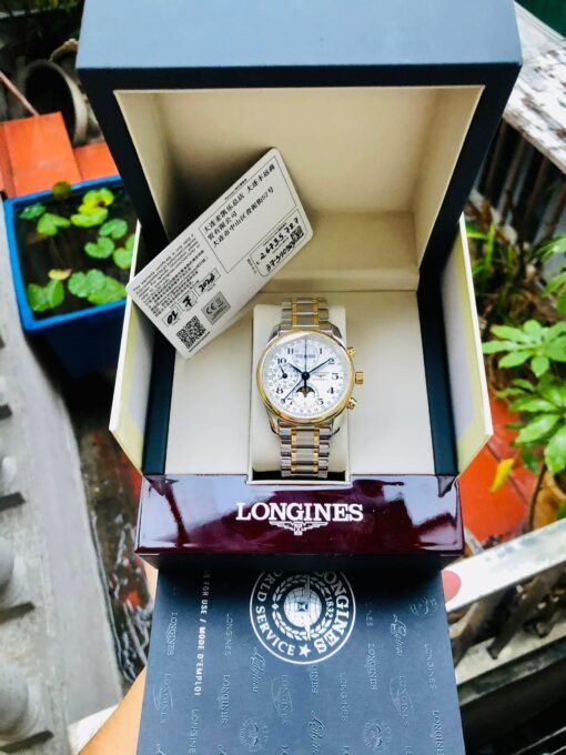 Đồng Hồ Longines Master Collection Compilation White Dial Demi Gold - L2.673.5.78.7 - Hình ảnh 8