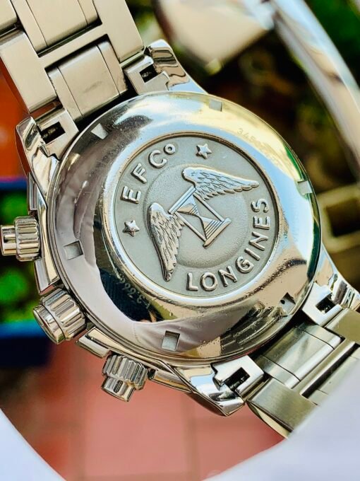 Đồng Hồ Longines Admiral Chronograph Brown Dial - L3.666.4.66.6 - Hình ảnh 6