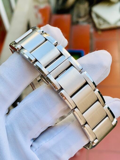 Đồng Hồ Baume & Mercier Hampton Rectangular Small Second Silver Dial - MOA10047  - Hình ảnh 7