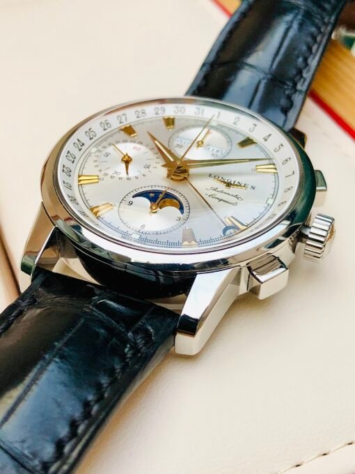Đồng Hồ Longines Conquest Heritage Compilation White Dial Lịch Ý- LL1.642.4.77.4 - Hình ảnh 7