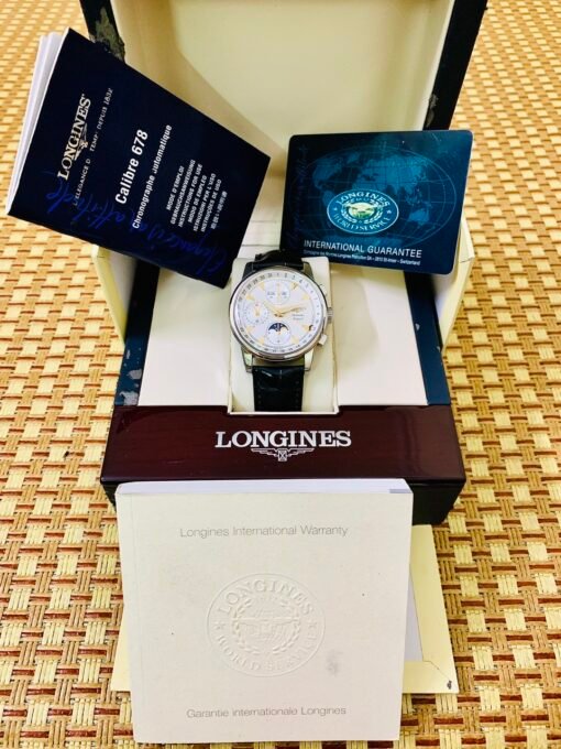 Đồng Hồ Longines Conquest Heritage Compilation White Dial Lịch Ý- LL1.642.4.77.4 - Hình ảnh 9
