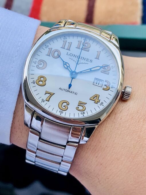 Đồng Hồ Longines Heritage Spirit 40,5 White Dial - L2.700.4.23.6 - Hình ảnh 7
