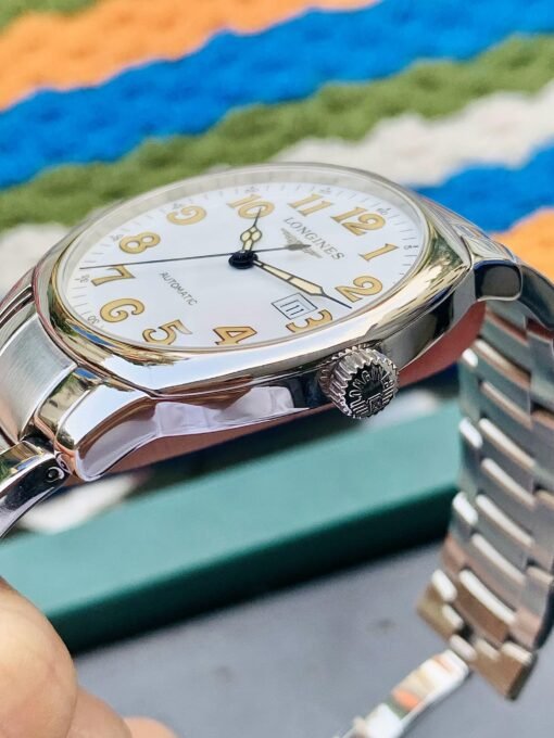 Đồng Hồ Longines Heritage Spirit 40,5 White Dial - L2.700.4.23.6 - Hình ảnh 8