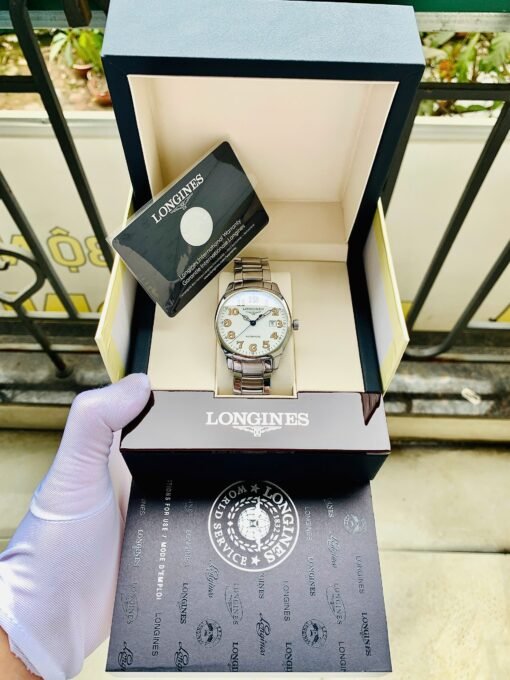 Đồng Hồ Longines Heritage Spirit 40,5 White Dial - L2.700.4.23.6 - Hình ảnh 12