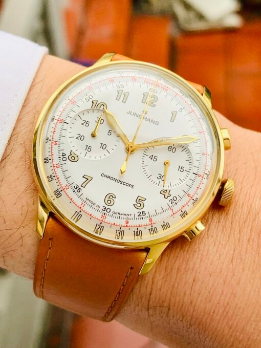 Đồng Hồ Junghans Meister Telemeter Chronograph - 027/5382.00 - Hình ảnh 4