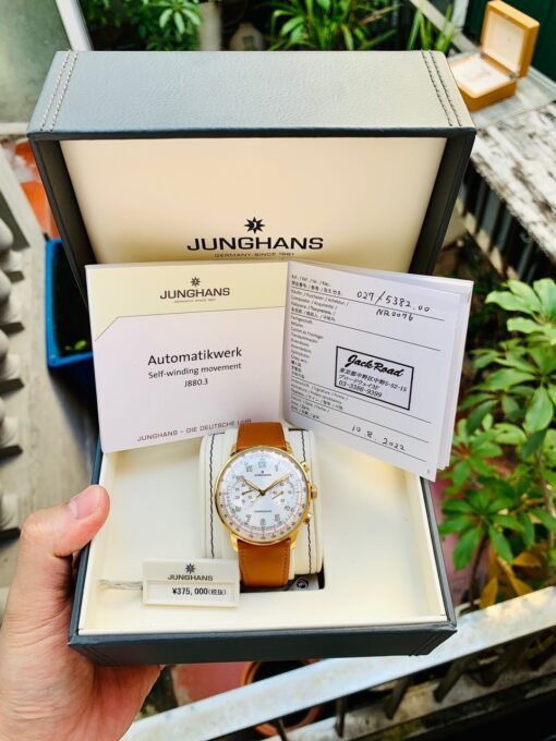 Đồng Hồ Junghans Meister Telemeter Chronograph - 027/5382.00 - Hình ảnh 10