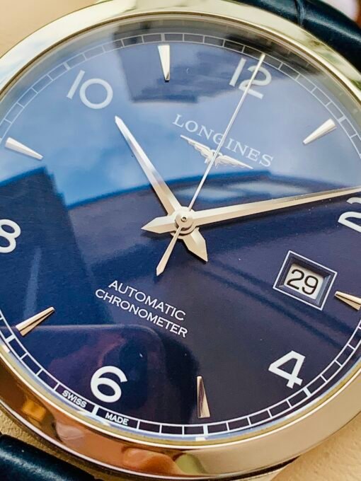 Đồng Hồ Longines Record Collection Blue Dial - L2.820.4.96.4 - Hình ảnh 5